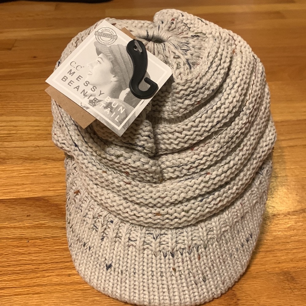 C.C. Messy Bun Beanie Tail